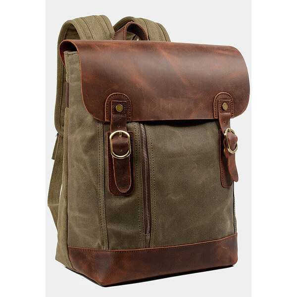 Glara Mestský nepremokavý vintage batoh 36988133