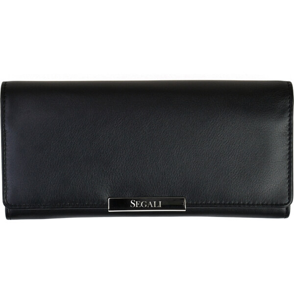 SEGALI Dámska kožená peňaženka 7066 black 66594723