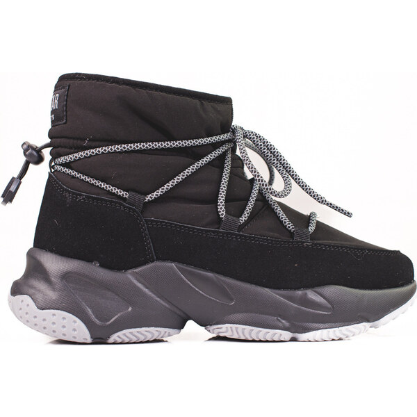 BIG STAR Čierne dámske snehule KK274274B 36420398