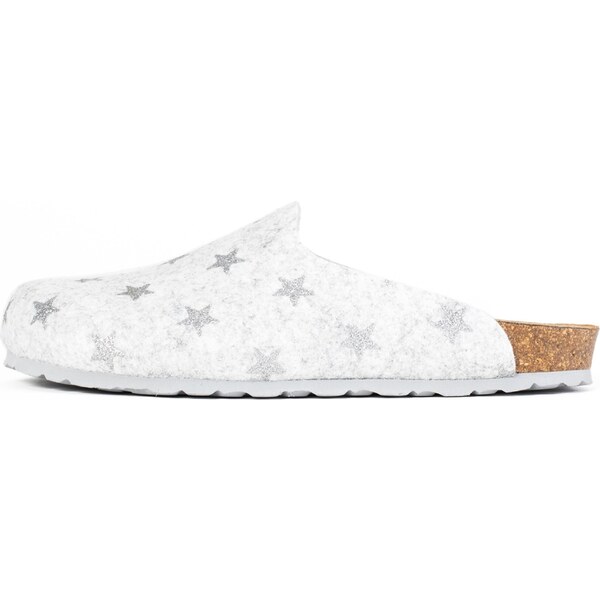 Bayton Dreváky Malo strieborná / biela 54237460