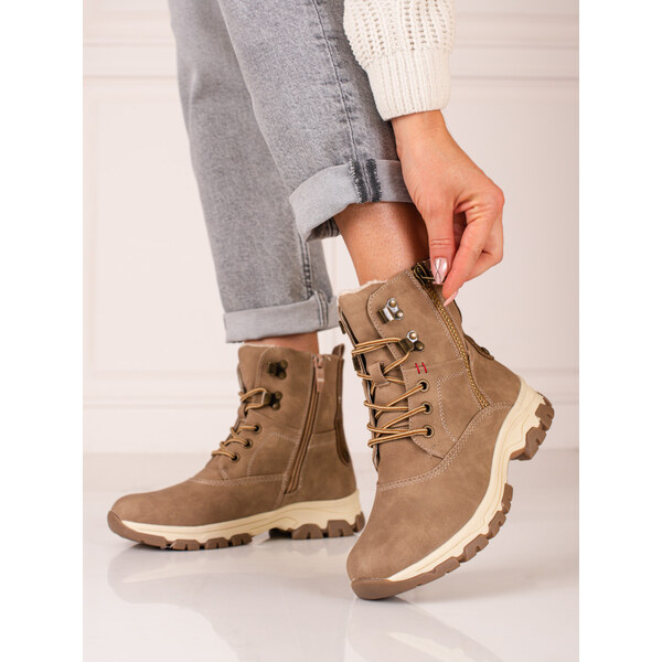 GOODIN Dámske členkové topánky Shelvt 50639828