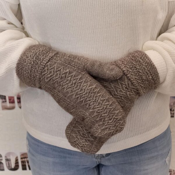 JOHN-C Sivé rukavice BECK 36442736