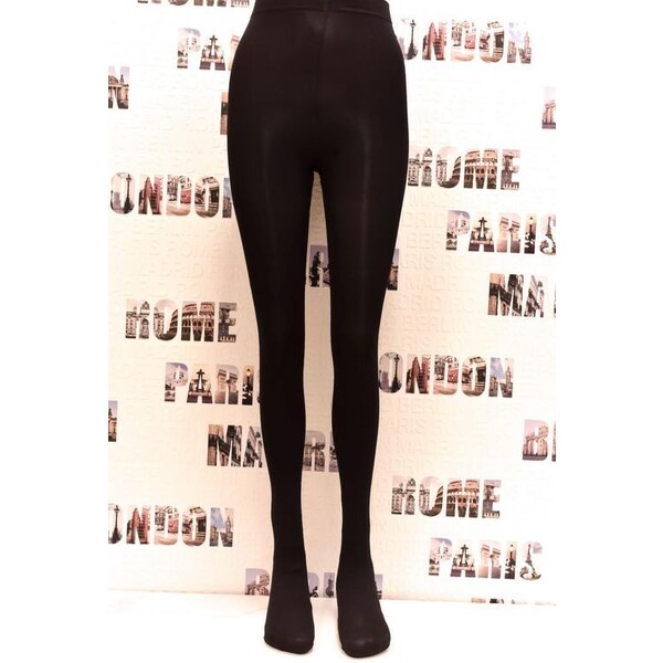 AURA.VIA Dámske čierne pančuchy OPAQUE TIGHT 36442748