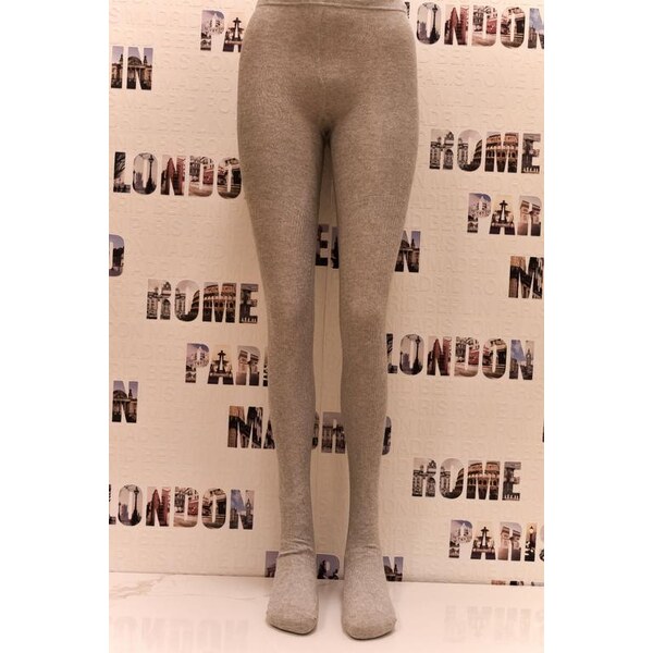 AURA.VIA Dámske sivé pančuchy BAMBOO 2 36442755