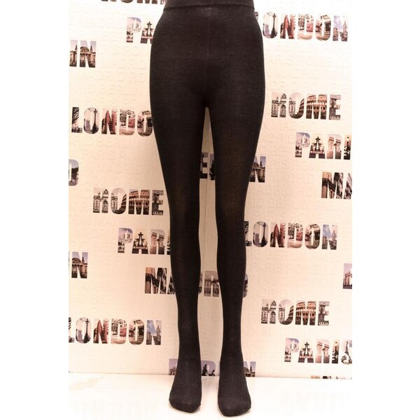 AURA.VIA Dámske tmavosivé pančuchy BAMBOO 1 36442758