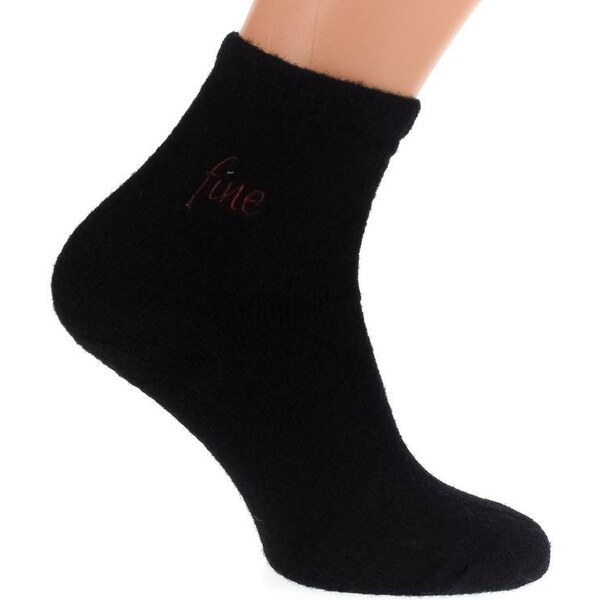 AURA.VIA Čierne ponožky FINE 36442806