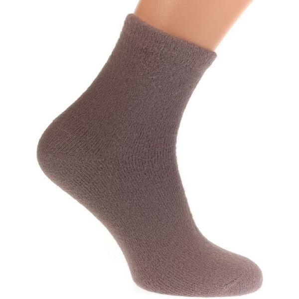 AURA.VIA Fialové ponožky FINE 36442811