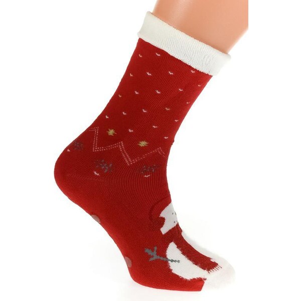 AURA.VIA Červené ponožky VIANKY 36442845