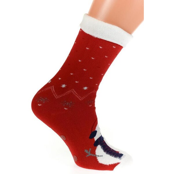 AURA.VIA Červené ponožky VIANKY 36442847