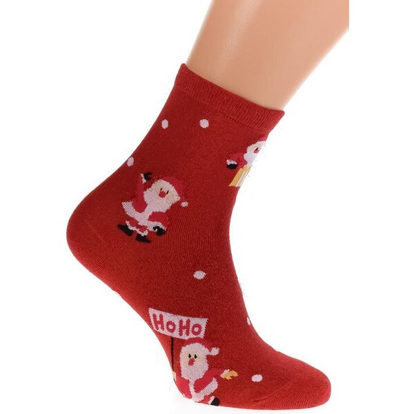 AURA.VIA Červené ponožky VIANKY 36442852