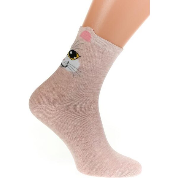 AURA.VIA Ružové ponožky BINBIN 36442917