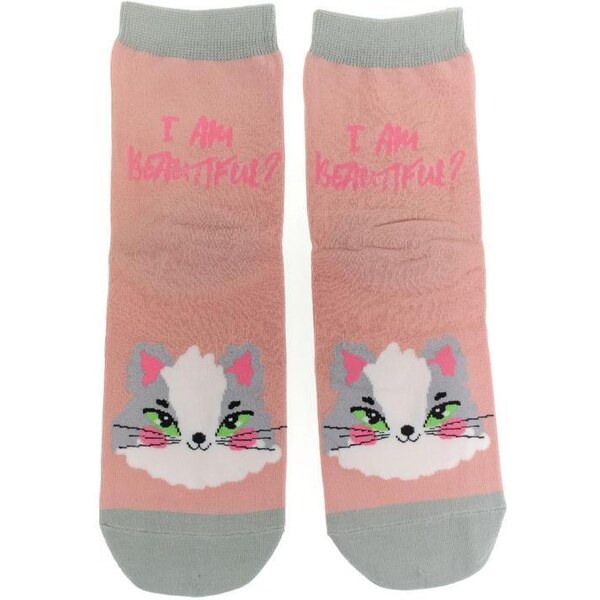 AURA.VIA Ružové ponožky BEAUTY 36442914