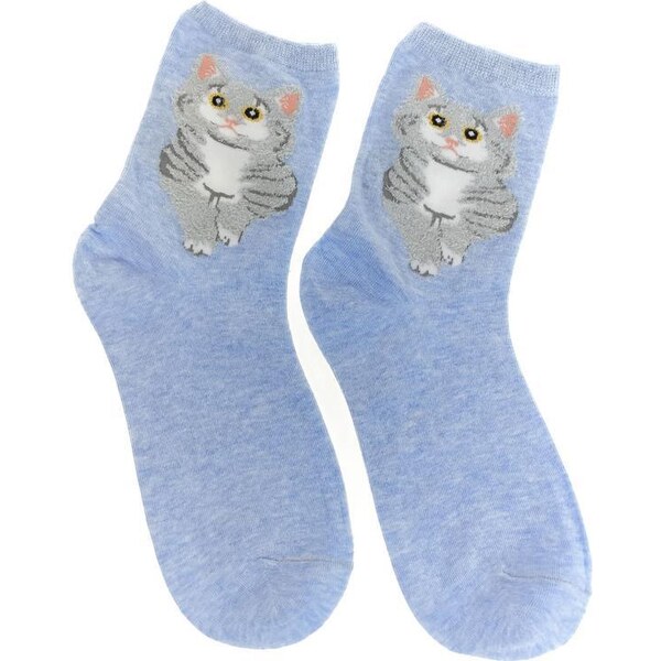 AURA.VIA Modré ponožky TIER 36442902