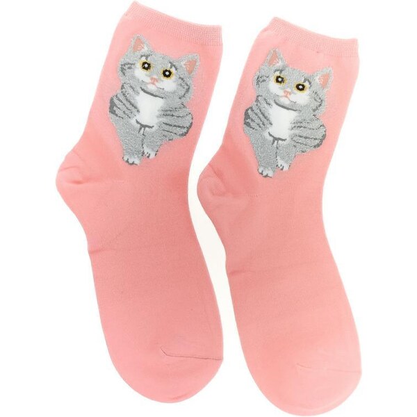 AURA.VIA Ružové ponožky TIER 36442904