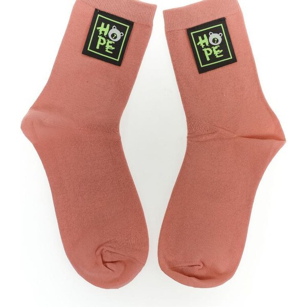 AURA.VIA Ružové ponožky BEAR STUDIO 36442946