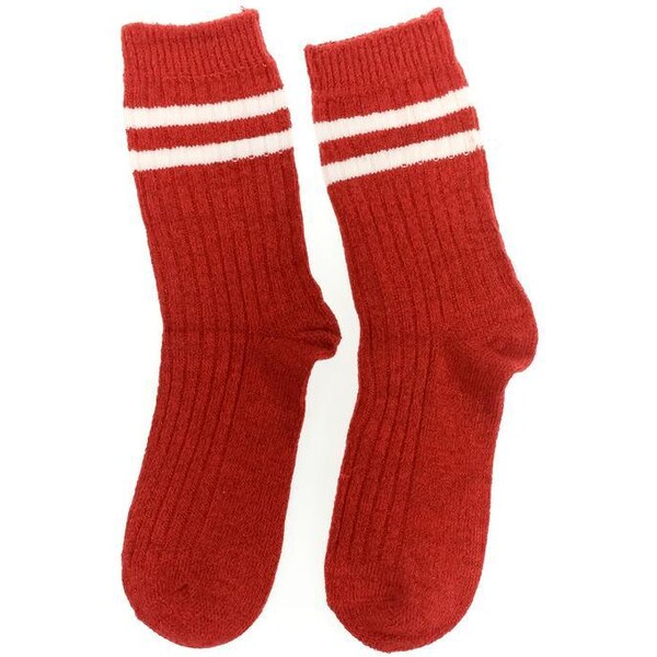 AURA.VIA Červené ponožky KIZES 36442954