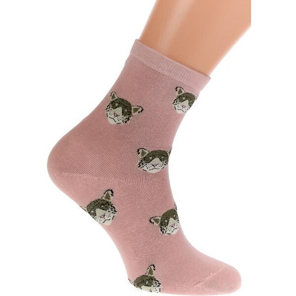 AURA.VIA Ružové ponožky PET 36442968