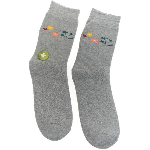 AURA.VIA Sivé ponožky GINY 36442983