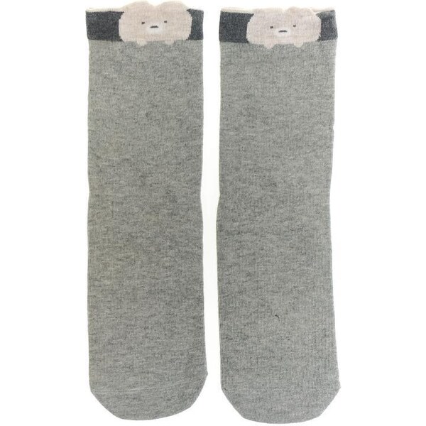 AURA.VIA Sivé ponožky RINY 36442991