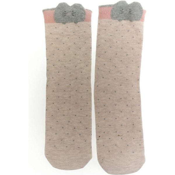 AURA.VIA Ružové ponožky RINY 36442992