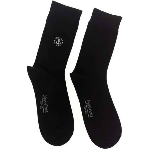 AURA.VIA Čierne ponožky BOLT 36443023