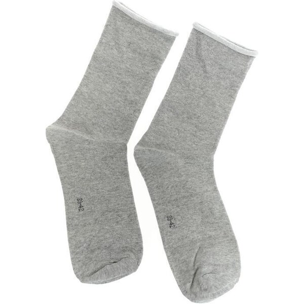 AURA.VIA Svetlosivé ponožky DEKIN 36443043