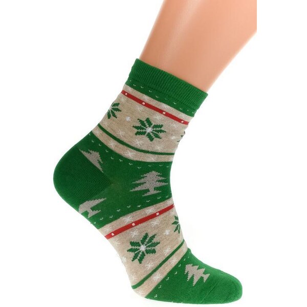 AURA.VIA Zelené ponožky VIANKY 36443074