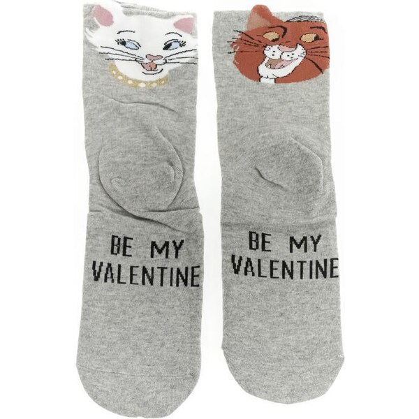 AURA.VIA Sivé ponožky DUO 36443101