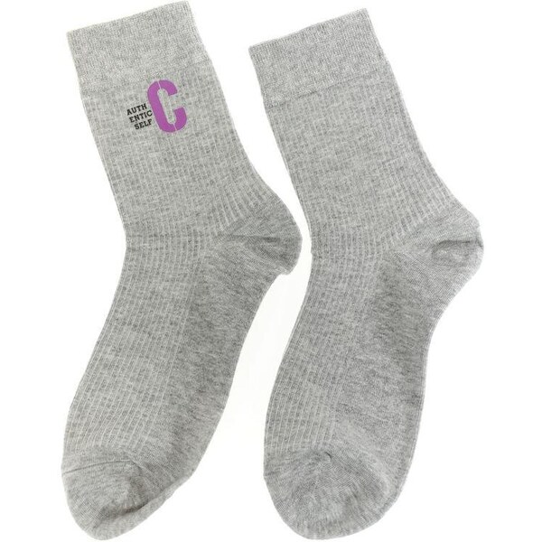 AURA.VIA Sivé ponožky TEMPE 36443105