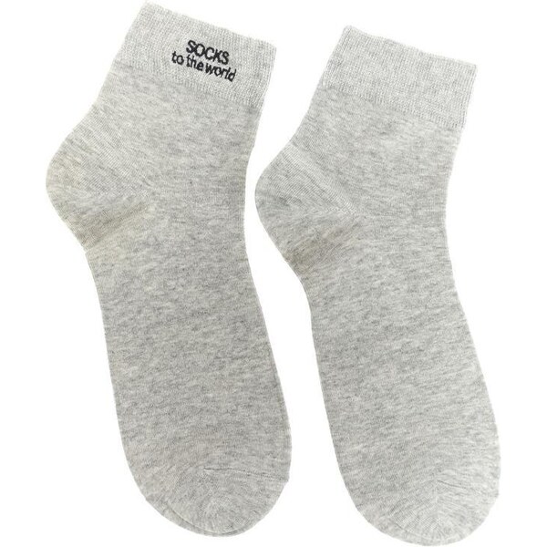 AURA.VIA Sivé ponožky AMON 36443123