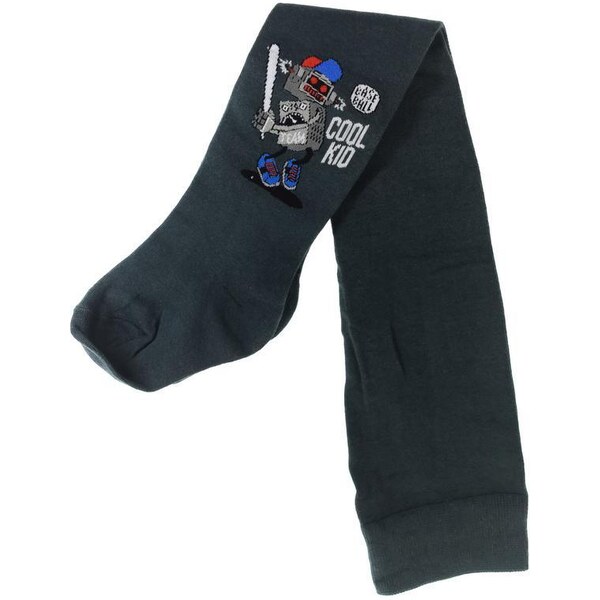 AURA.VIA Detské tmavosivé pančuchy BINO 36333863