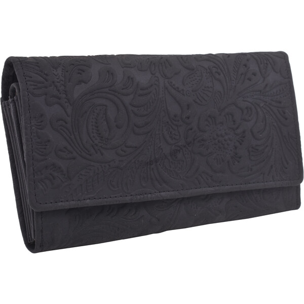 Dámska kožená peňaženka RFID MERCUCIO čierna 4210643 36453876