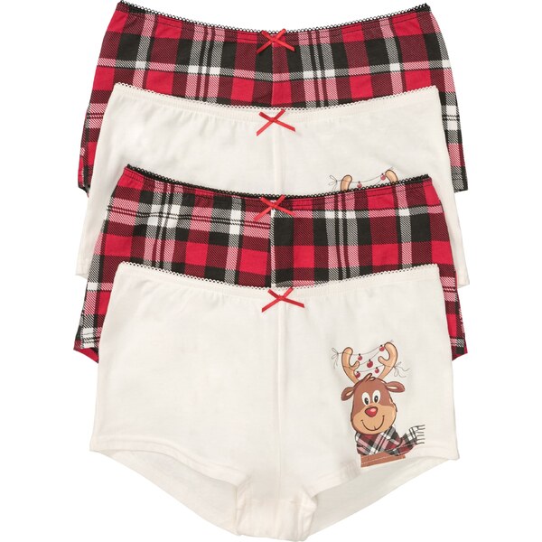 bonprix Maxi nohavičky (4 ks), farba biela 47326439