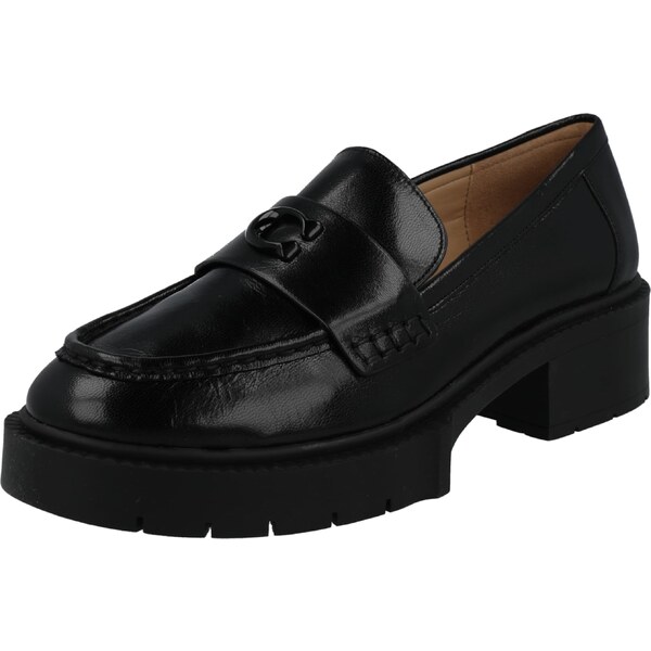 COACH Mokasíny leah loafer čierna 62203382