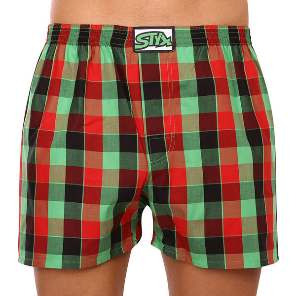 3PACK pánske trenky Styx klasická guma viacfarebné (3A093338) 49902508