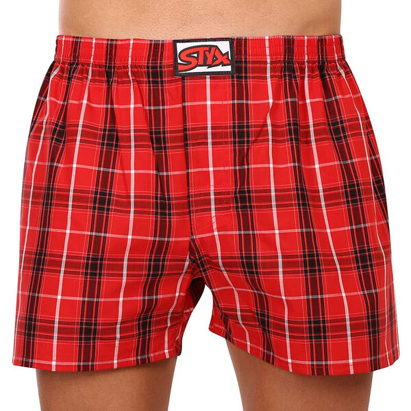 3PACK pánske trenky Styx klasická guma viacfarebné (3A0913) 48895740