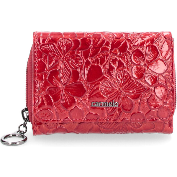 Dámska kožená peňaženka Carmelo červená 2105 V CV 36468444