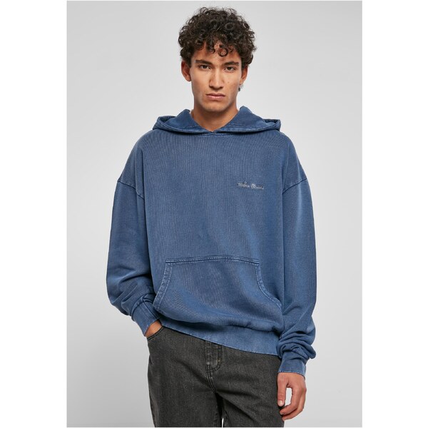 Urban Classics Small embroidery with a spaceblue hood 50682131