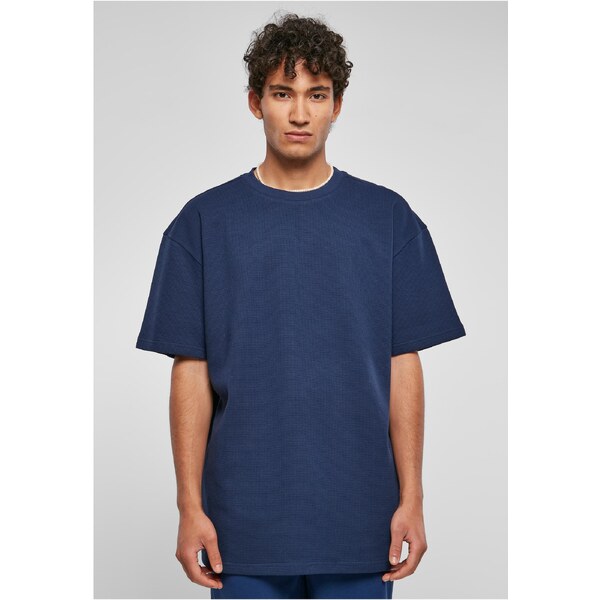 Urban Classics Oversized Waffle Tee Dark Blue 50658101