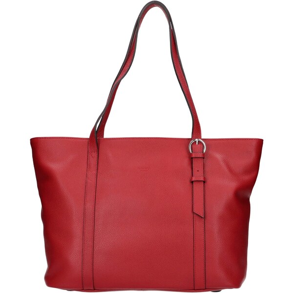 Elegantná dámska kožená kabelka Katana Irnise - červená 36485385