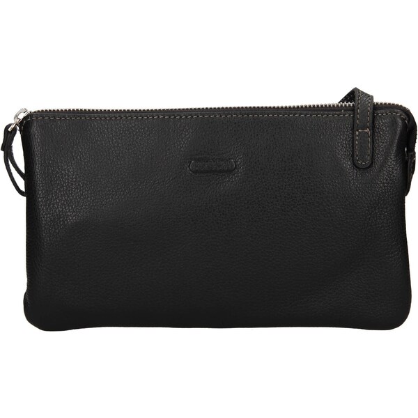 Kožená dámska crosbody kabelka Katana Elisnss - čierna 48201257