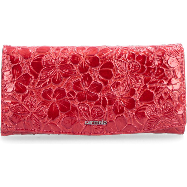 Dámska kožená peňaženka Carmelo červená 2109 V CV 64019843