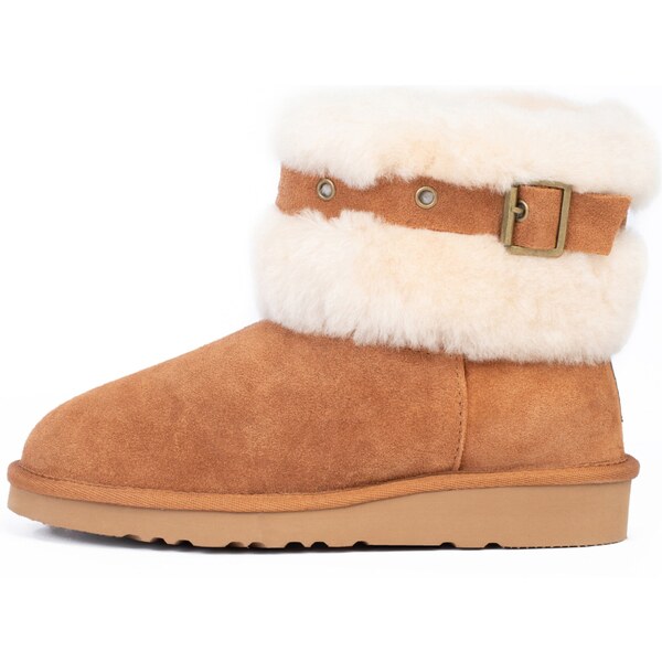 Gooce Snehule Elly hnedá / biela 54238704