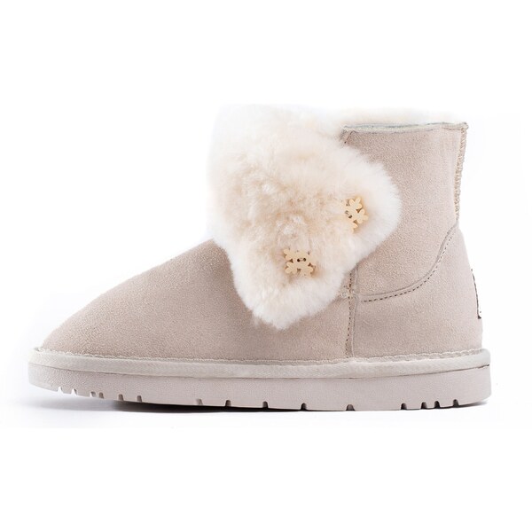 Gooce Snehule Juni béžová / biela 54238594