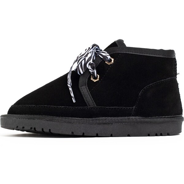 Gooce Snehule Charlizette čierna / biela 54238674