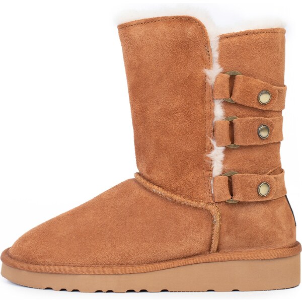 Gooce Nízke čižmy Binger gaštanová 54238590