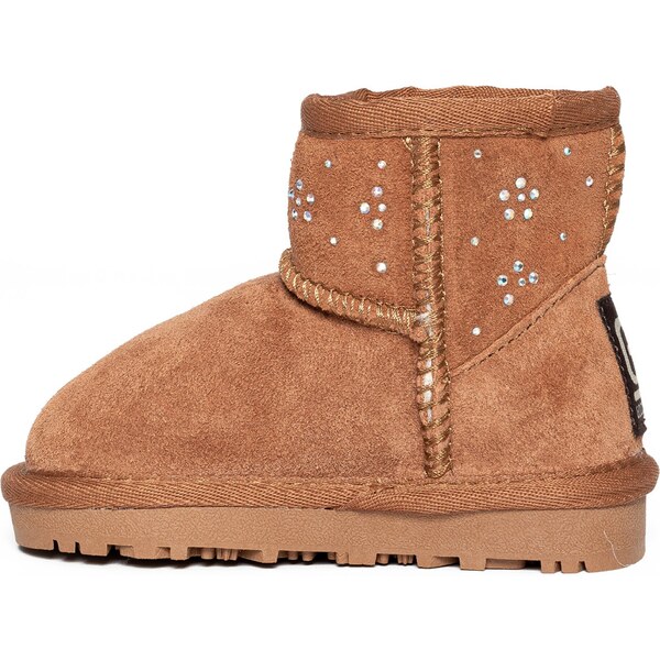 Gooce Čižmy Florette hnedá / biela 54238574