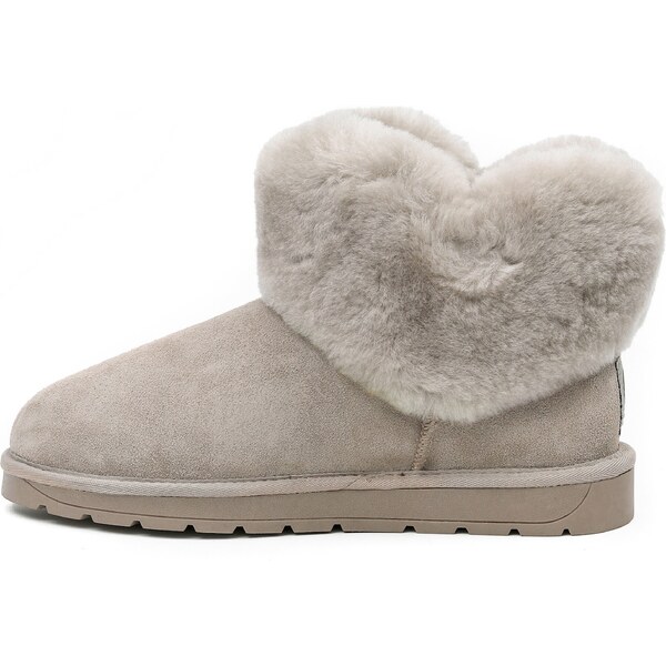 Gooce Nízke čižmy Fury šedobiela 63143126