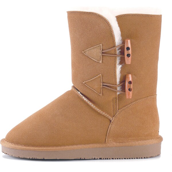 Gooce Snehule Hubbard gaštanová / biela 54238666