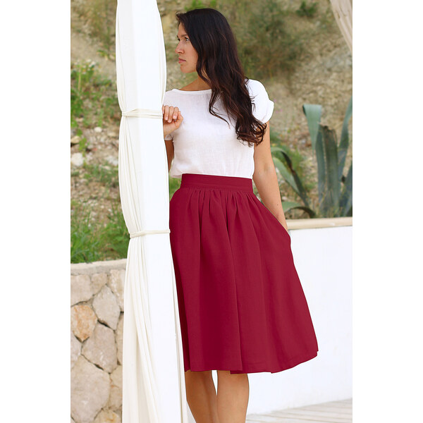 Autorská česká lanová sukňa Lotika Premium quality 26682408